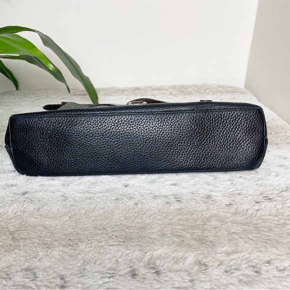 Brighton Black and Brown Hobo Mini Bag - Picture 5 of 10